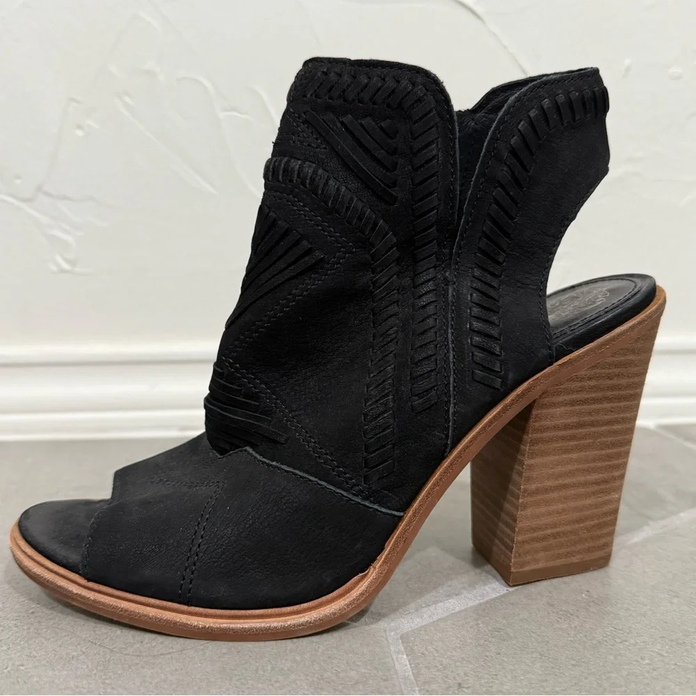 Vince Camuto black Katrina suede bootie - Picture 2 of 13